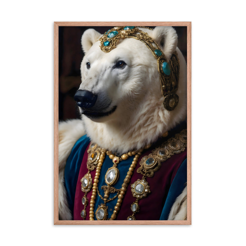 Arctic Aristocrat Framed Art Print