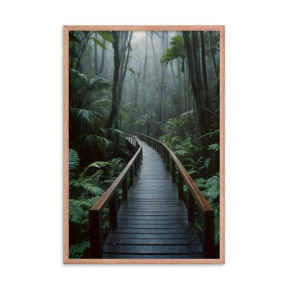 Trail of Tranquility Framed Art Print