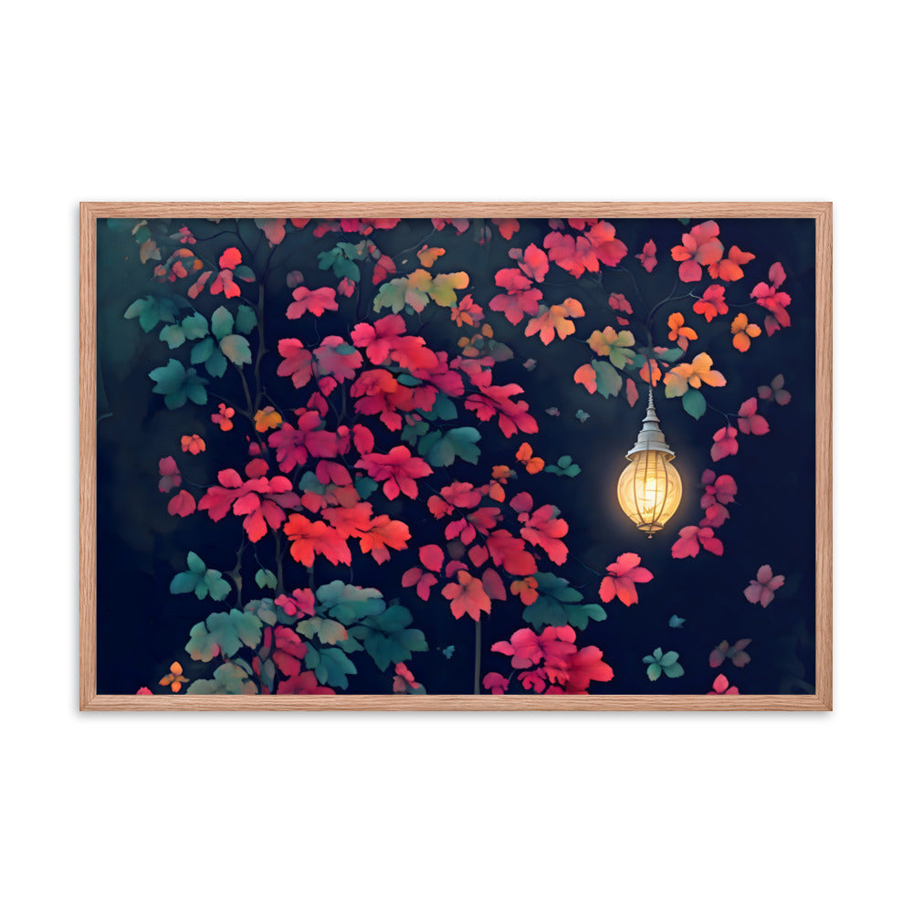 Leaflight Framed Art Print