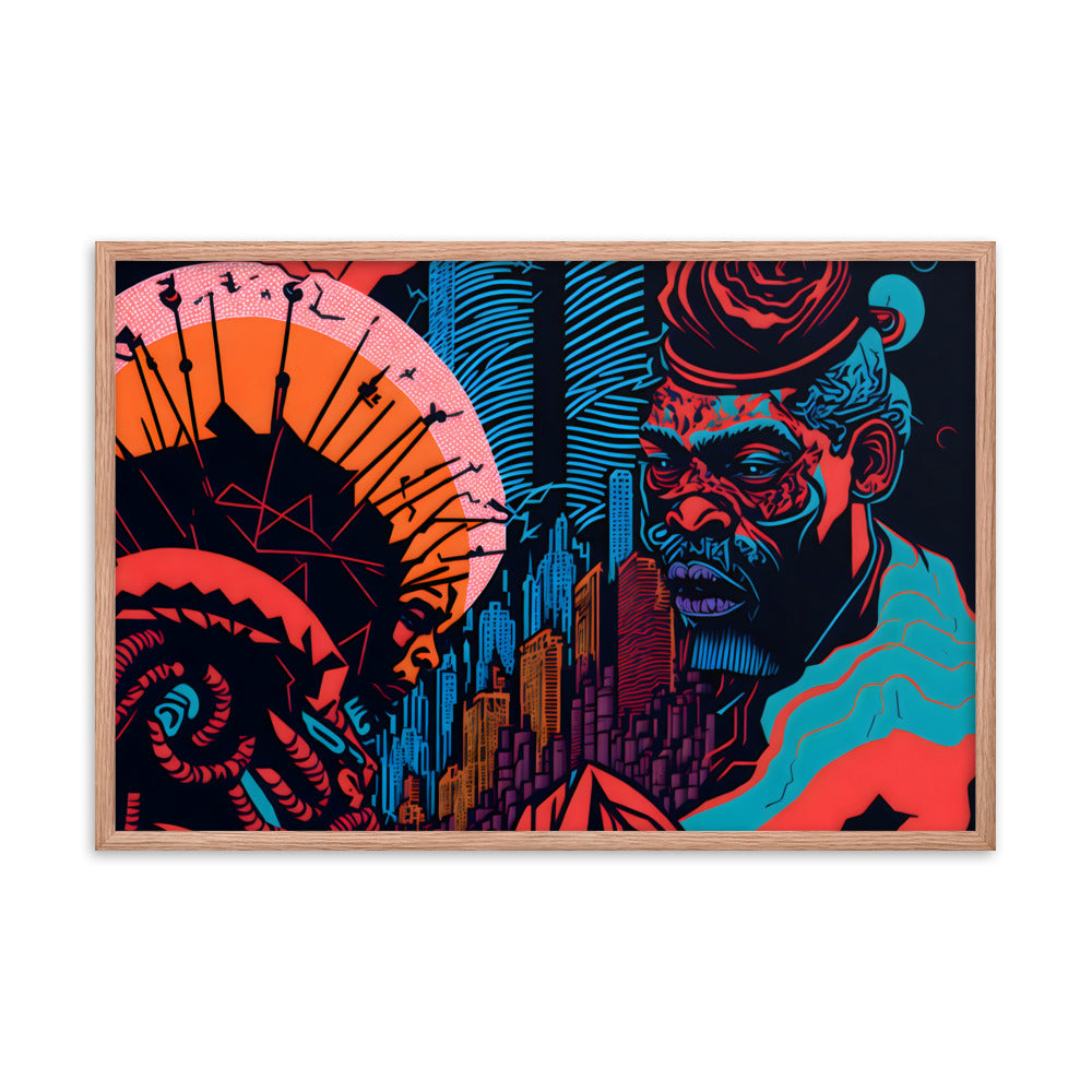 Windy City Souls Framed Art Print