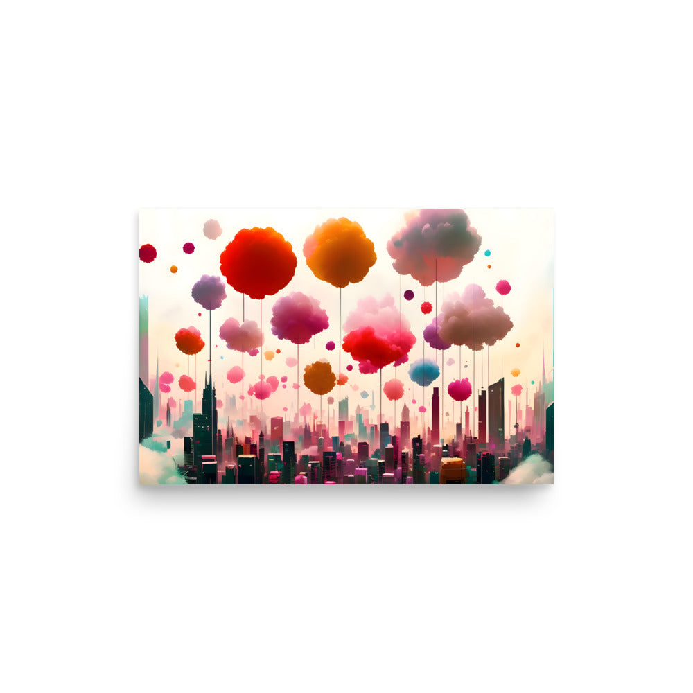 City in Color Poster