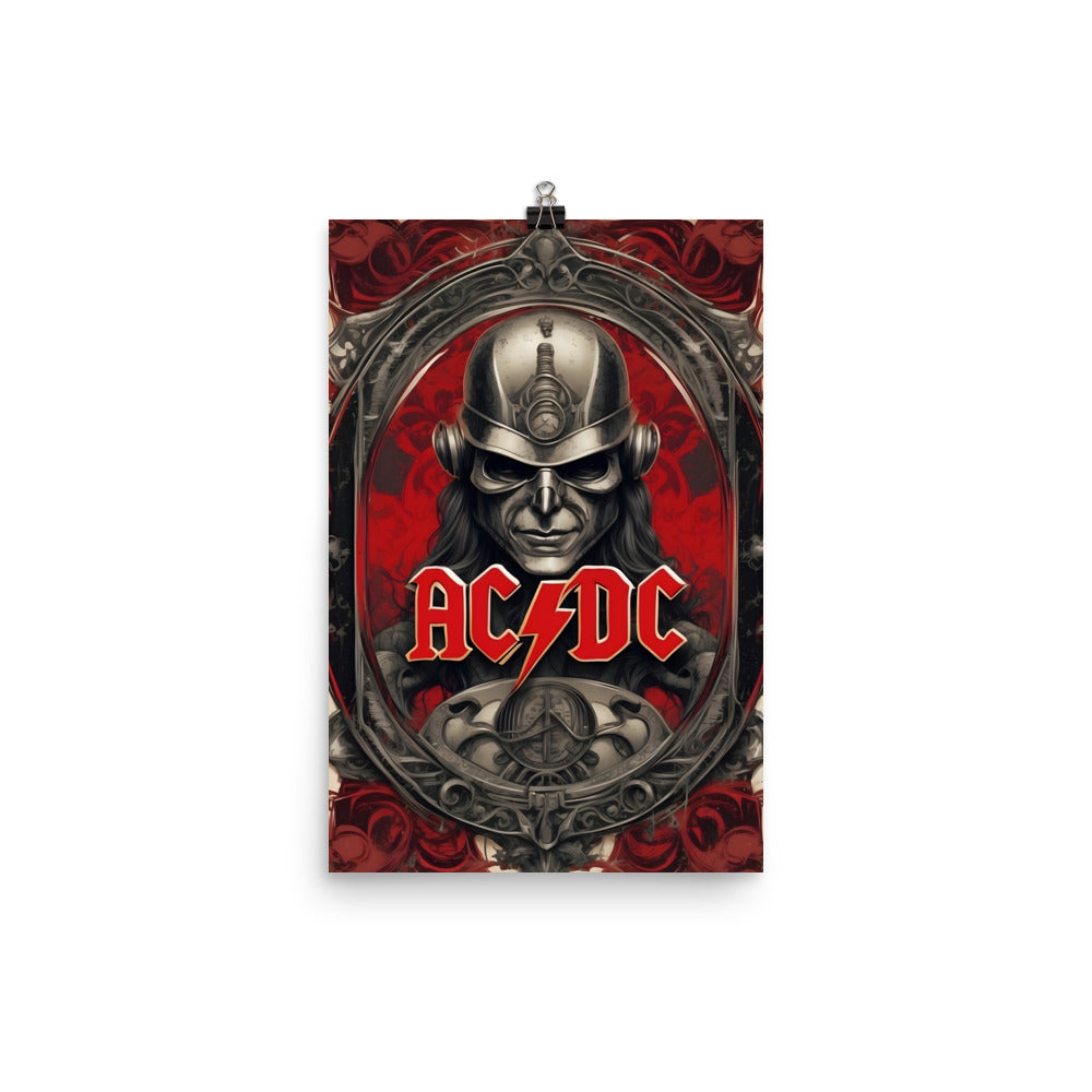 AC DC Music Tour Poster