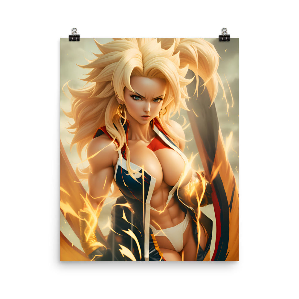 Golden Super Saiyan Poster