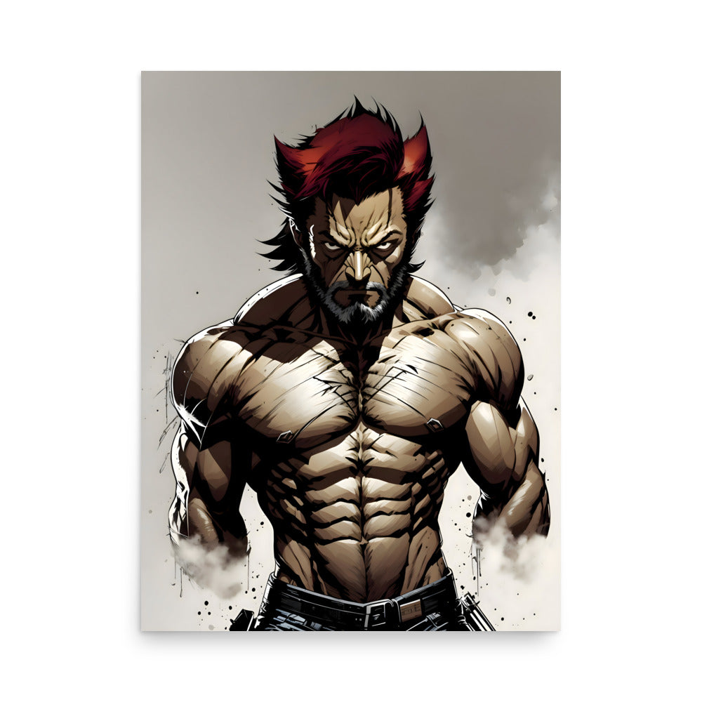 Adamantium Warrior Poster