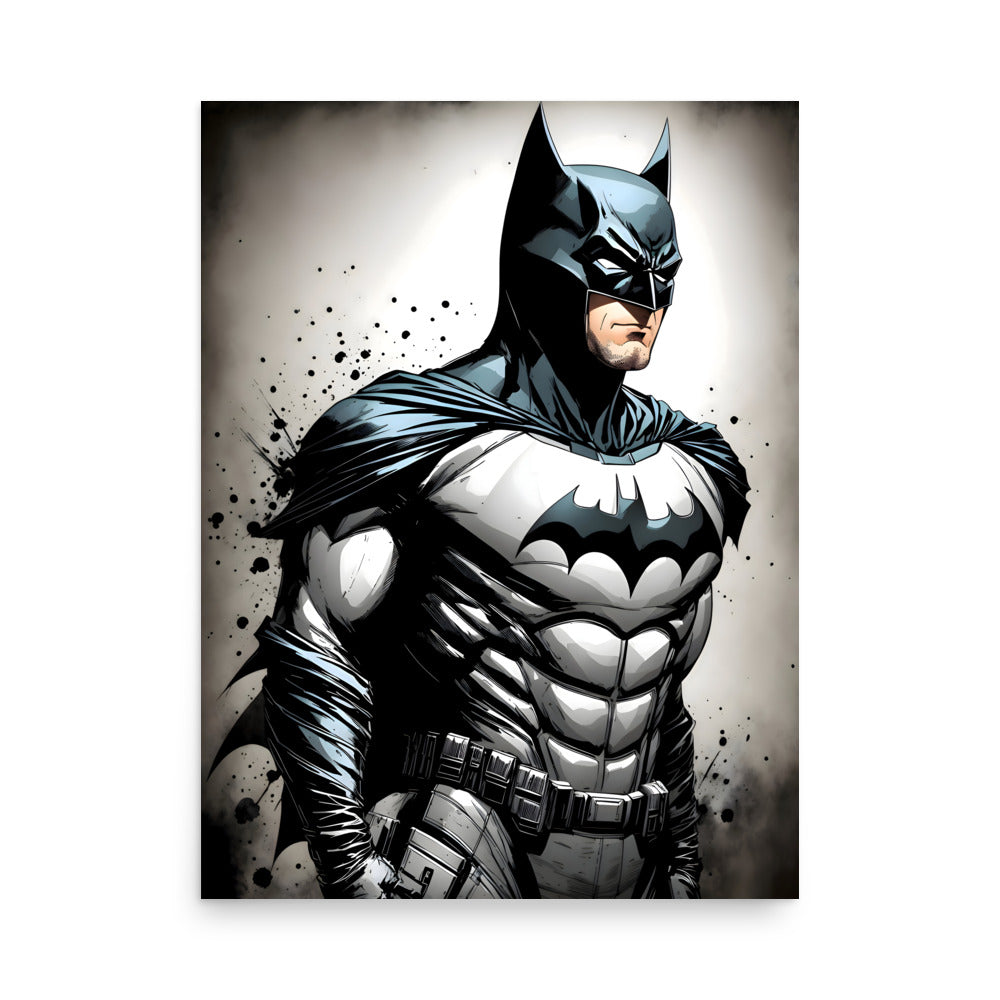 The Caped Crusader Poster