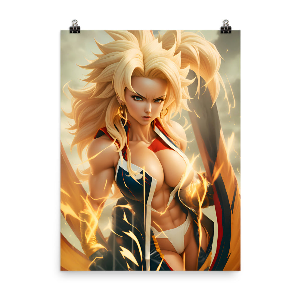 Golden Super Saiyan Poster