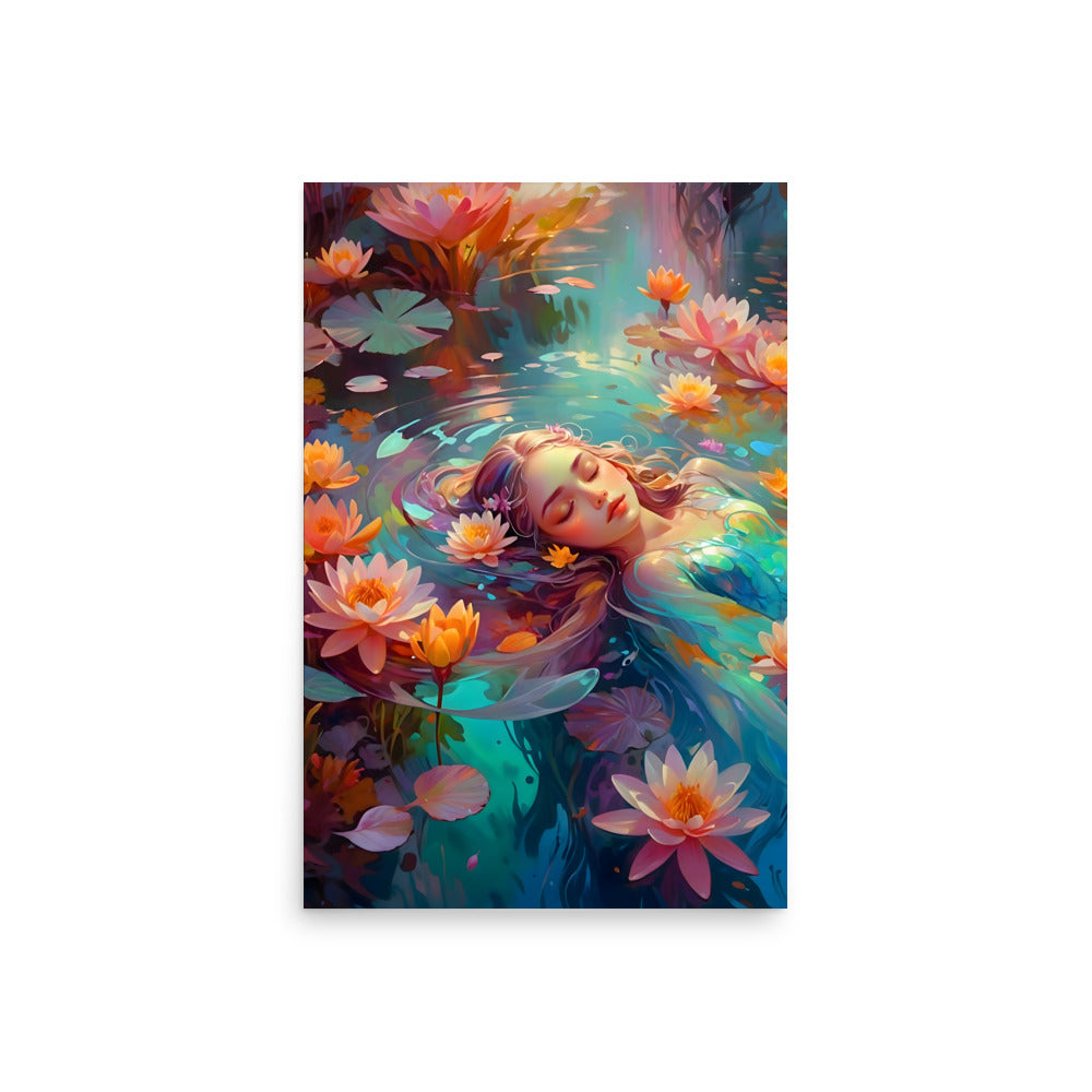 Petal-Drift Dream Poster