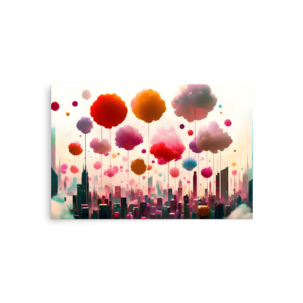 City in Color Poster