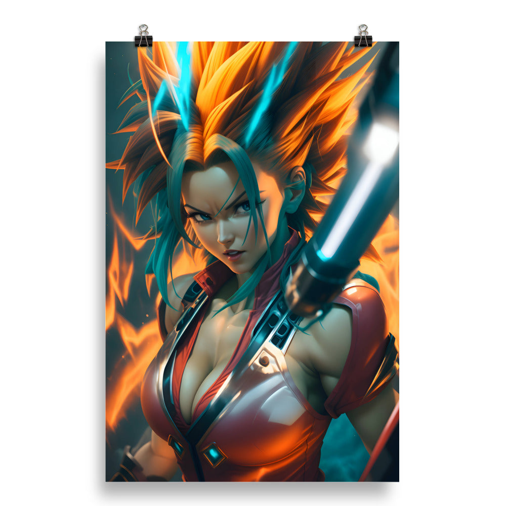 Super Saiyan Poster
