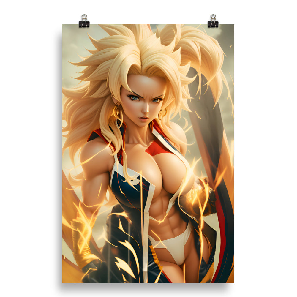 Golden Super Saiyan Poster