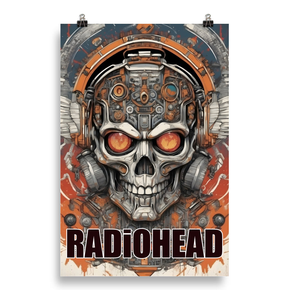 Radiohead Music Tour Poster