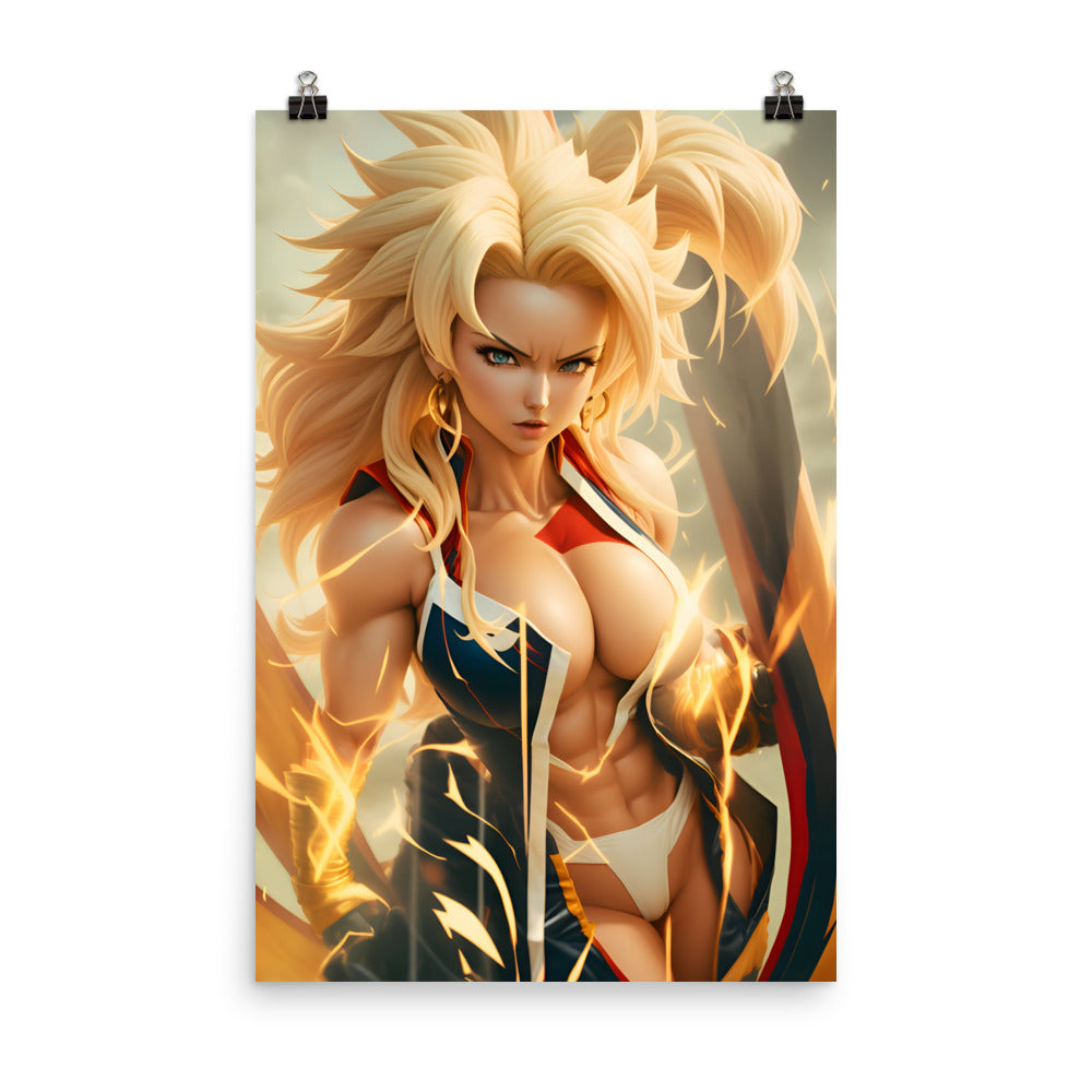 Golden Super Saiyan Poster