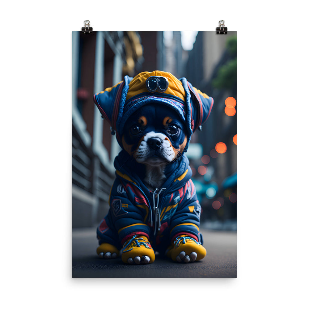 City Pup Poster