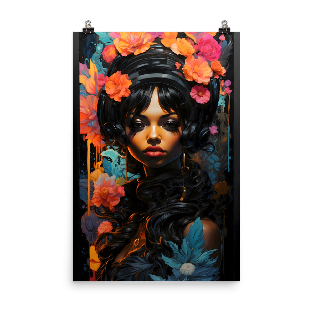 Amidst the Petals Poster