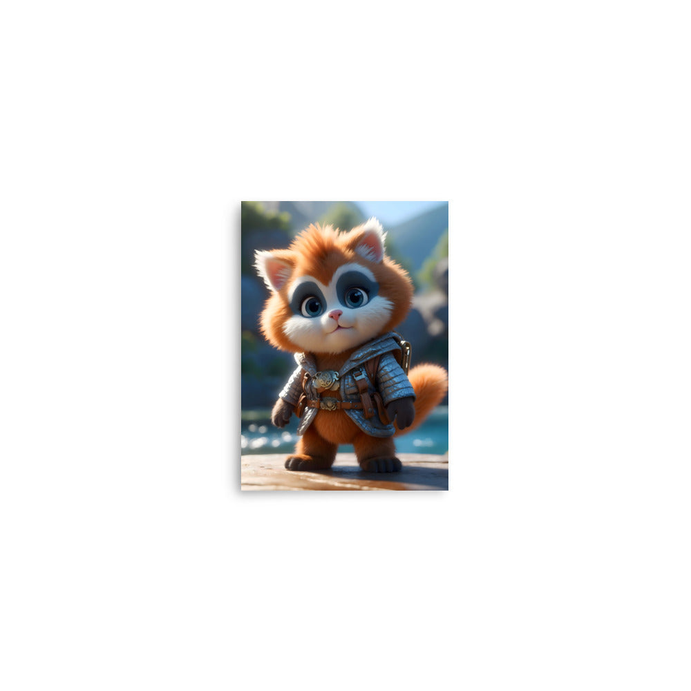 Fluff by the Shore Poster