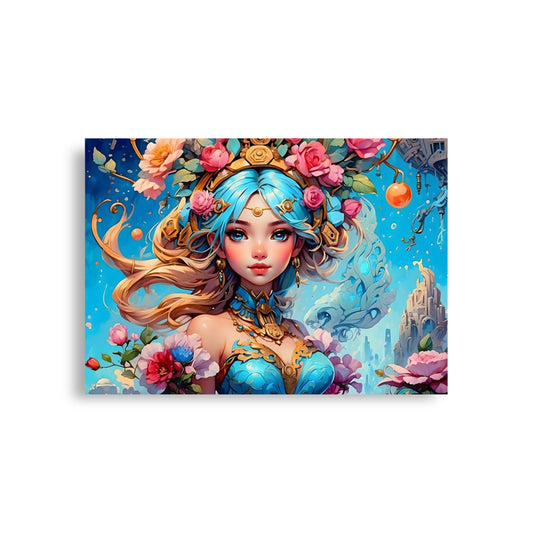 Skyflower Sorceress Poster