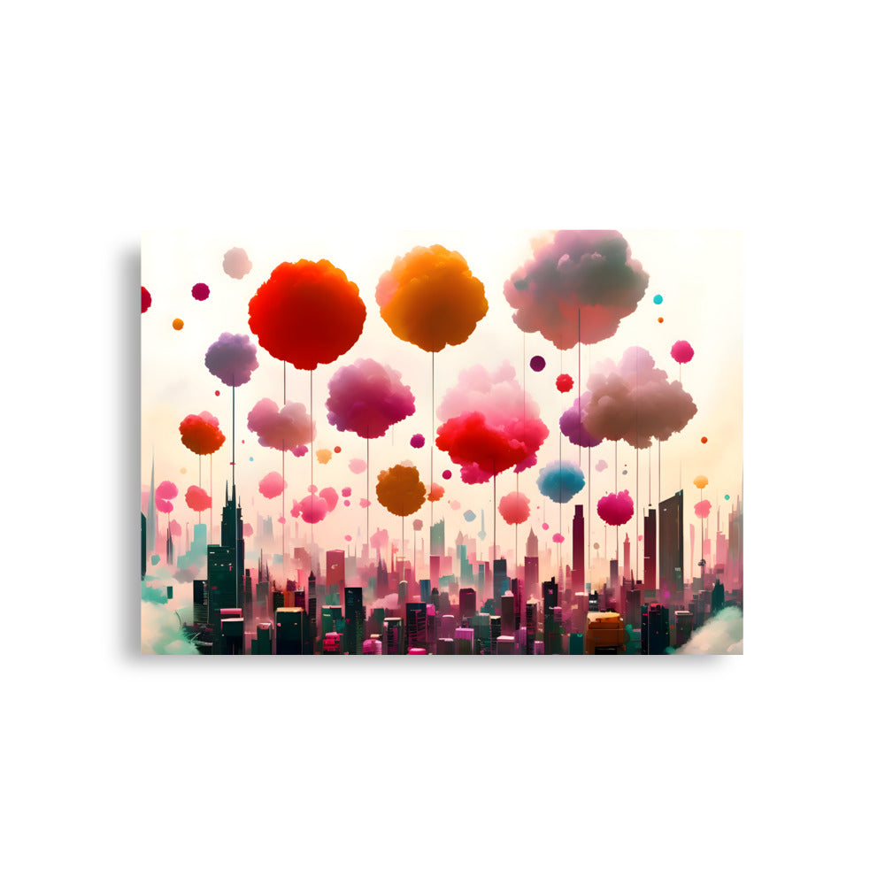 City in Color Poster