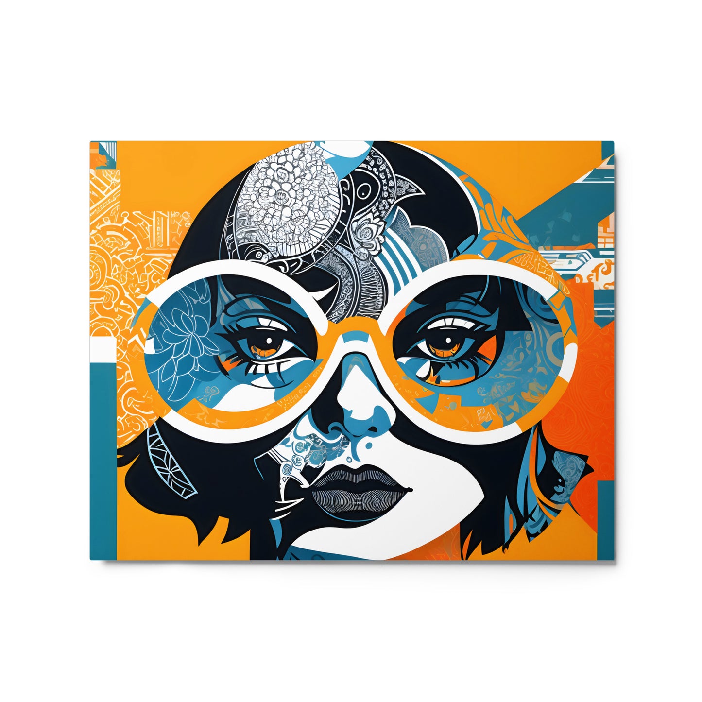 Glimpse of Perception Metal Poster