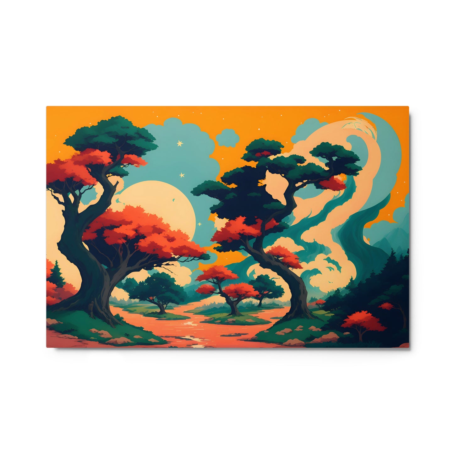 The Right Path Metal Print