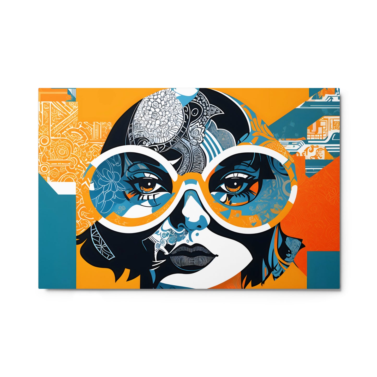 Glimpse of Perception Metal Poster
