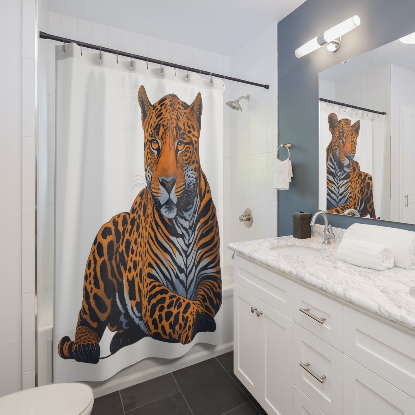 Jaguar Shower Curtain