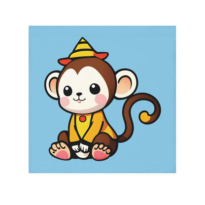 Monkey Party Face Towel