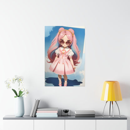 Glamour Girl Premium Matte Poster