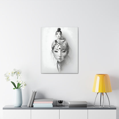 Faceless Canvas Print