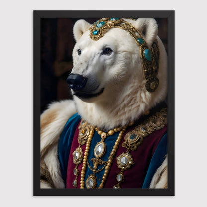 Arctic Aristocrat Framed Art Print