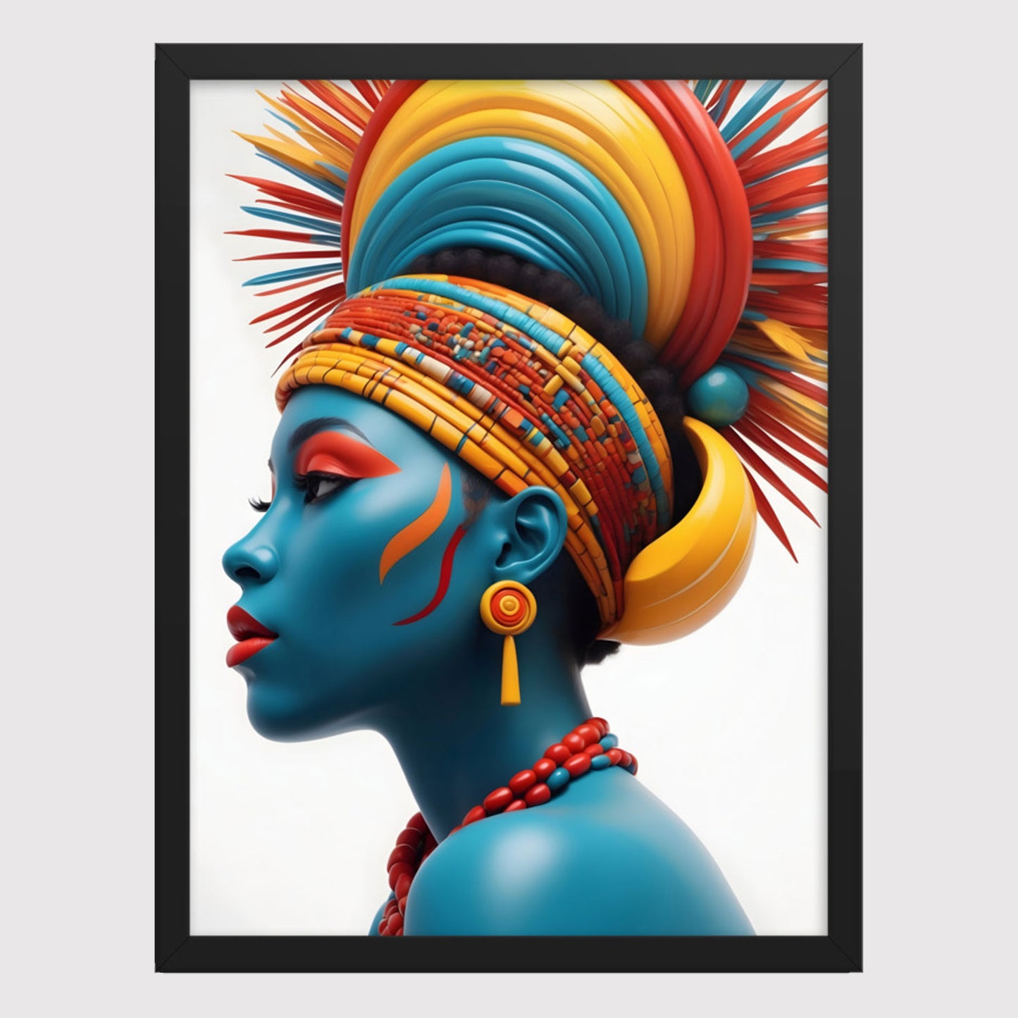 Azera Framed Art Print