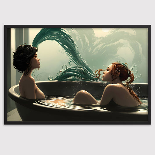 Distant Framed Art Print