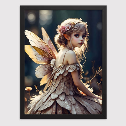 Fairy of the Woods Framed Art Print