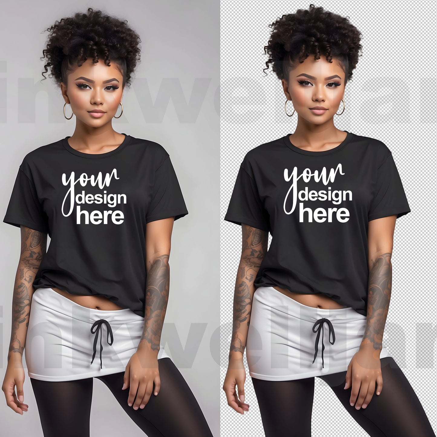 Bella & Canvas 3001 TShirt Mockup