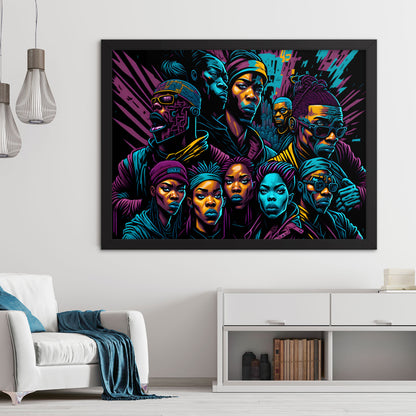 Soulful Expressions Framed Art Print