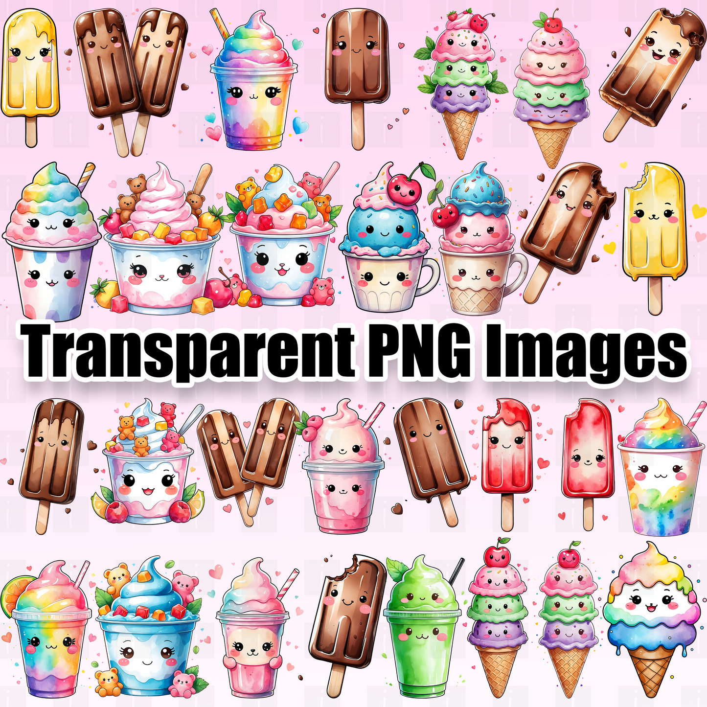 30 Summer Treats Clipart