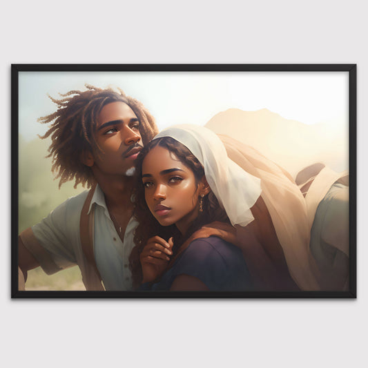 Together Framed Print