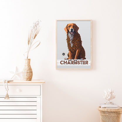 Charmster Dog Art Poster