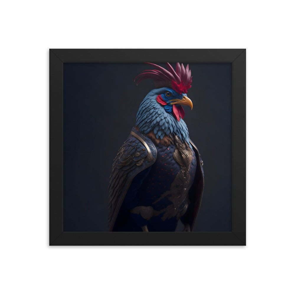 Aristocratic Avian Framed Art Print