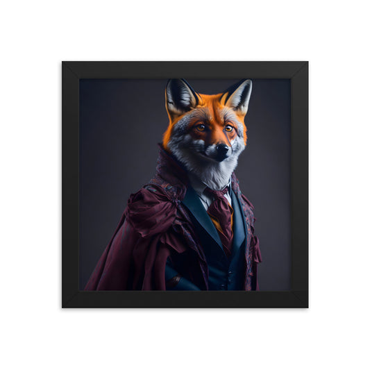 Regal Reynard Framed Art Print