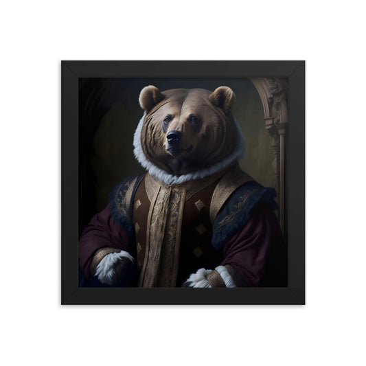 Baron Bearington Framed Art Print