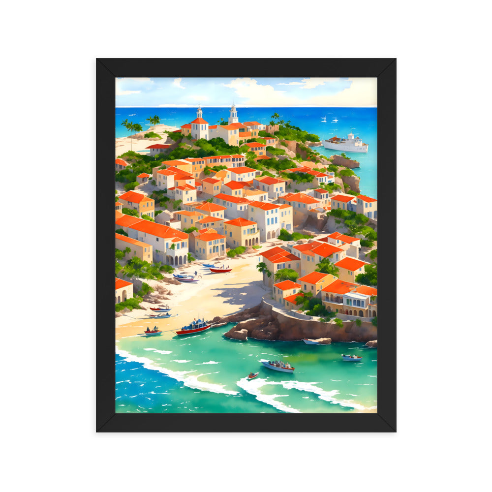 Echoes of Cuba Framed Art Print