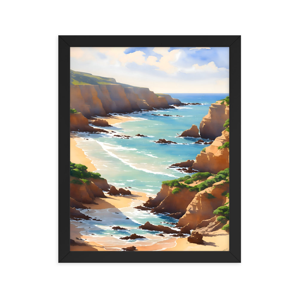 Sands of Africa Framed Art Print