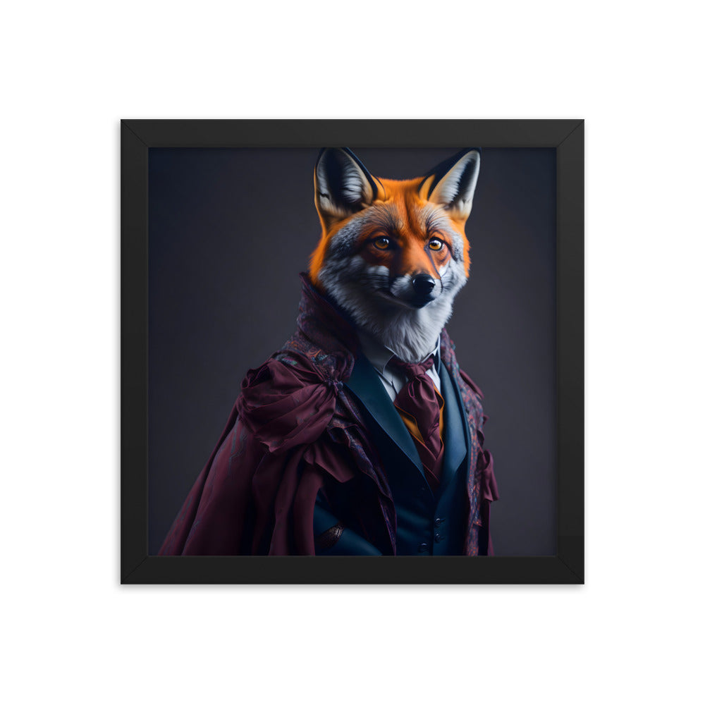 Regal Reynard Framed Art Print