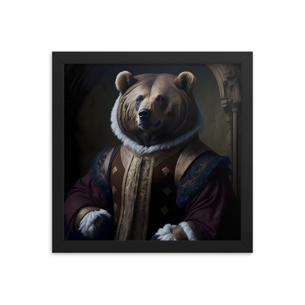 Baron Bearington Framed Art Print