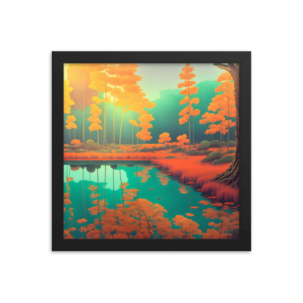 Autumnal Bliss Framed Art Print