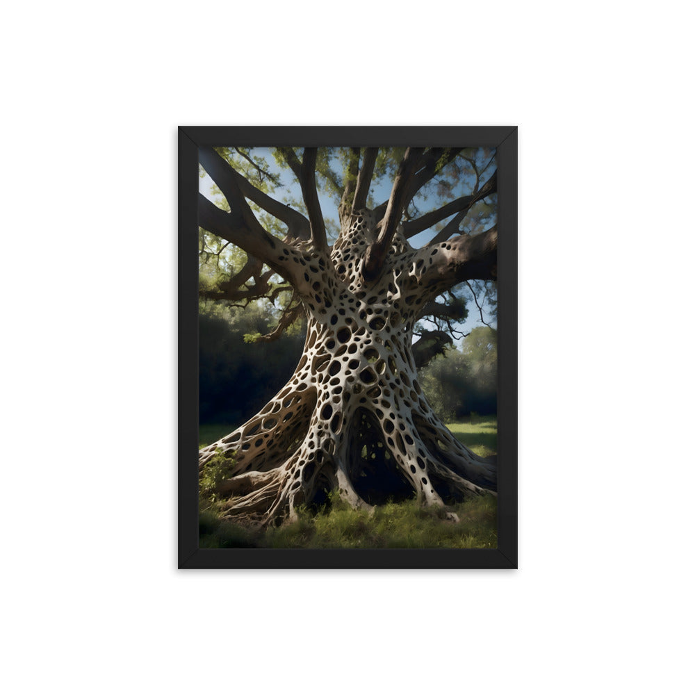 Hallowed Tree Framed Art Print