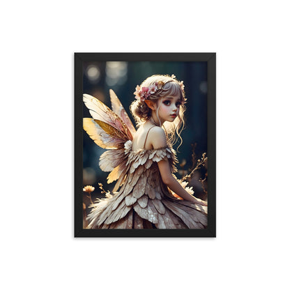 Fairy of the Woods Framed Art Print