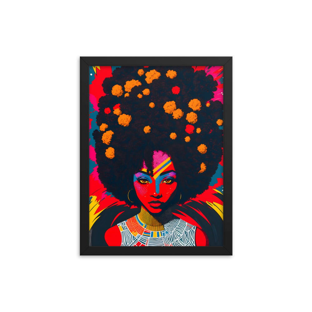 Red Queen Framed Art Print