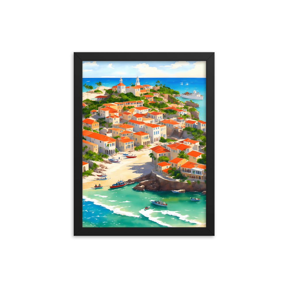 Echoes of Cuba Framed Art Print