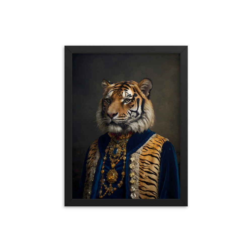 Lord of the Stripes Framed Art Print